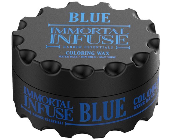 Синій кольоровий віск Immortal Blue Coloring Wax, 100 ml, фото 