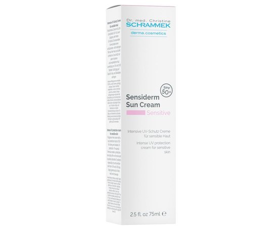 Dr.Schrammek Sensiderm Sun Cream Сонцезахисний крем для чутливої шкіри SPF50 +, 75 мл, фото _ab__is.image_number.default