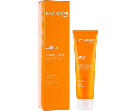 Phytomer Moisturising Sun Cream Sunscreen Face and Body SPF15 Сонцезахисний крем для обличчя та тіла, 125 мл, фото _ab__is.image_number.default