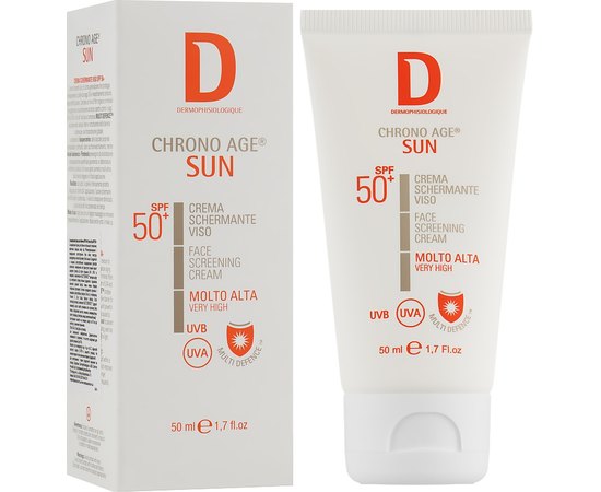Сонцезахисний крем для обличчя SPF 50+ Dermophisiologique Chrono Age Sun, фото _ab__is.image_number.default