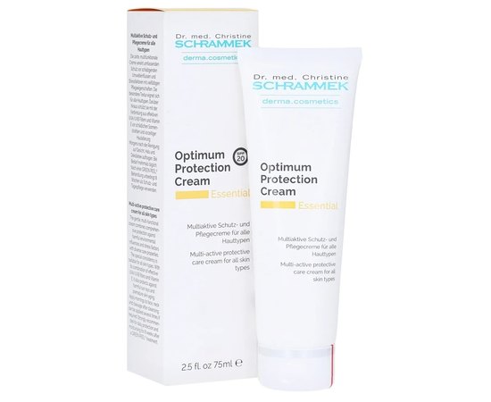 Dr.Schrammek Optimum Protection Cream SPF20 Зволожуючий сонцезахисний крем, 75 мл, фото _ab__is.image_number.default
