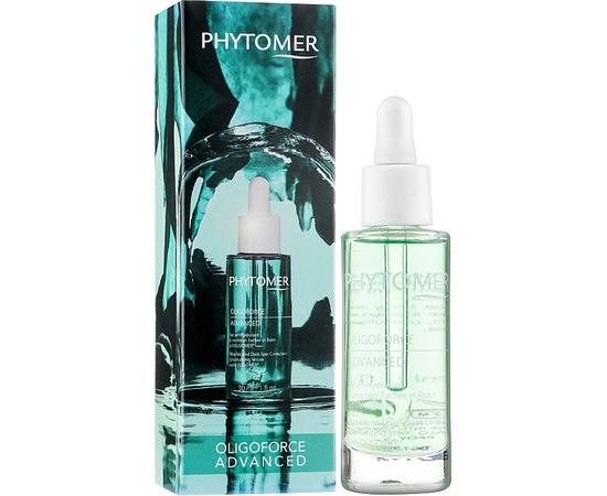 Сыворотка для коррекции морщин и темных кругов Phytomer Oligoforce Advanced Serum Hydratant Correction Taches Te Rides, 30 ml, изображение 2