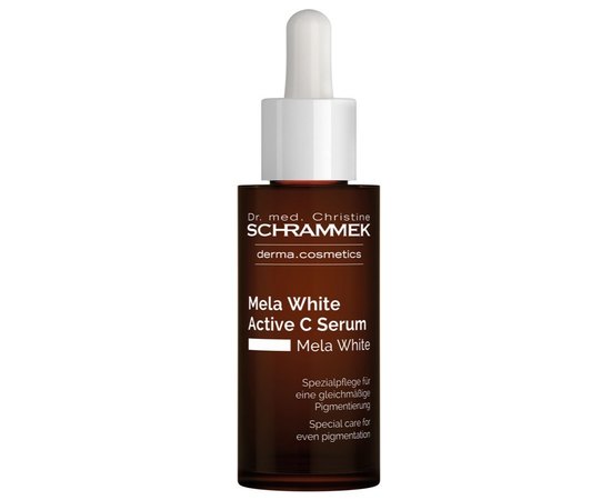 Сыворотка для лечения гиперпигментации с витамином C Dr.Schrammek Mela White Active Serum, 30 ml