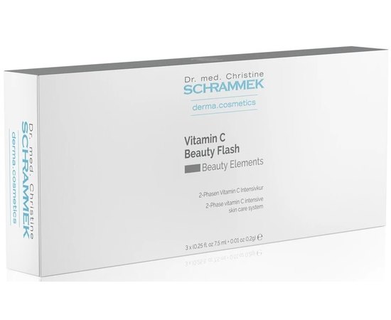 Сыворотка двухфазная высококонцентрированная с витамином C Dr.Schrammek Vitamin C Beauty Flash, 3x7,5 ml, изображение 2