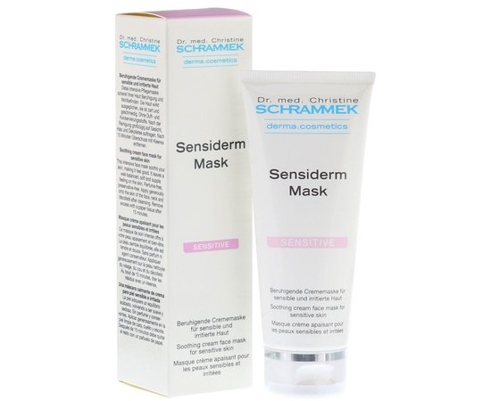 Dr.Schrammek Sensiderm Mask Заспокійлива крем-маска для реактивної шкіри, 75 мл, фото 