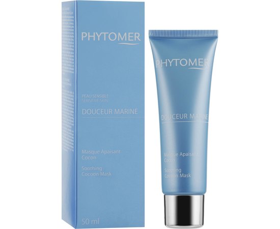 Успокаивающая маска Кокон Phytomer Douser Marine Mask, 50 ml, изображение 2 Успокаивающая маска Кокон Phytomer Douser Marine Mask, 50 ml, изображение 2