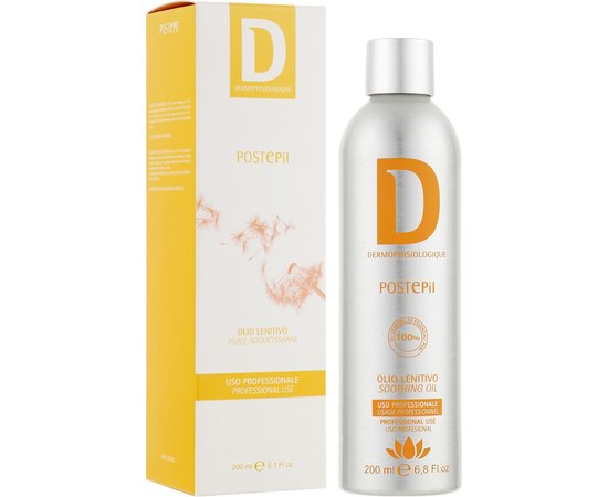 Успокаивающее масло после эпиляции Dermophisiologique Postepil, 200ml, изображение 2