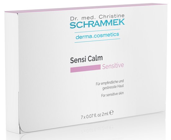 Успокаивающие ампулы для чувствительной кожи Dr.Schrammek Sensi Calm Ampoules, 7x2 ml