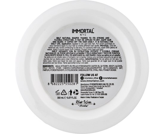 Воск для волос Immortal Aventus, 150 ml, фото _ab__is.image_number.default