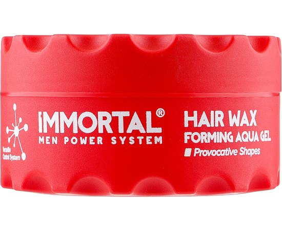Воск для волос Immortal  Forming Aqua Gel, 150 ml