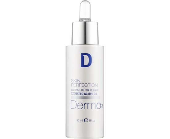 Защитное озонированное масло для лица Dermophisiologique Dermo3 Antiage Detox Repairing, 30ml