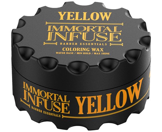 Жовтий кольоровий віск Immortal Yellow Coloring Wax, 100 ml, фото 