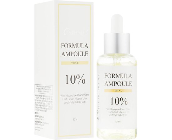 Антиоксидантная сыворотка для лица с витамином C Esthetic House Formula Ampoule Vita C, 80 ml, изображение 2