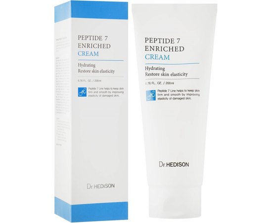 Крем 7 пептидов против морщин Dr.Hedison Peptide 7 Cream, 50 ml, изображение 2