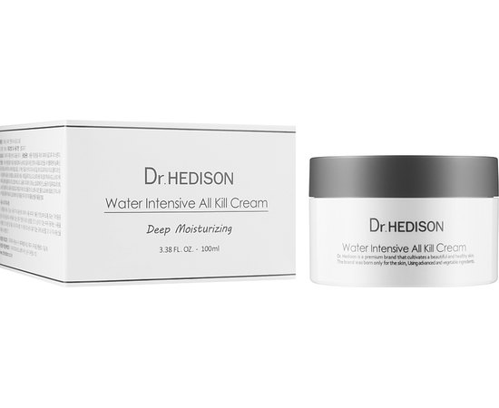 Dr.Hedison Water Intensive All Kill Cream Крем глибокого зволоження, 100 мл, фото _ab__is.image_number.default