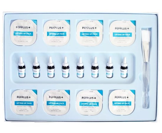 Dr.Hedison Pepplus + Lifting Up Mask Picobio + Returning Eye Patch Ліфтинг-маска для обличчя + патчі з пептидами під очі, 8 шт, фото _ab__is.image_number.default