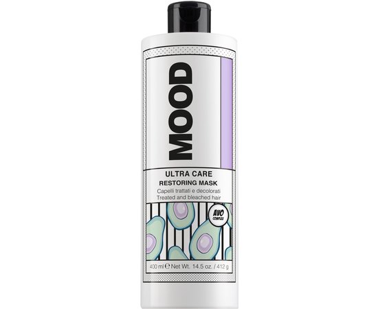 Маска регенерирующая для обесцвеченных и химически обработанных волос Mood Ultra Care Restoring Мask, изображение 3