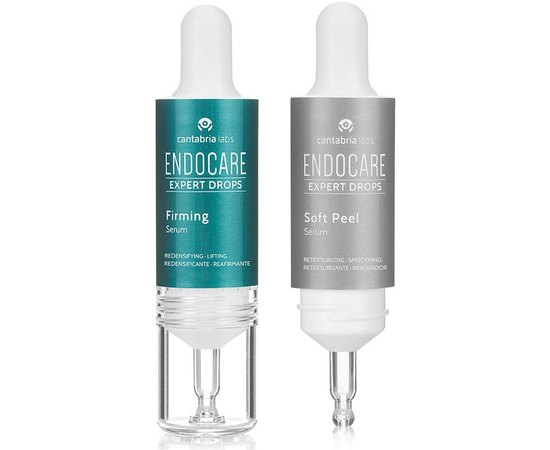 Набор сывороток Протокол укрепления кожи Cantabria Endocare Expert Drops Firming Protocol, 2x10 ml, изображение 2