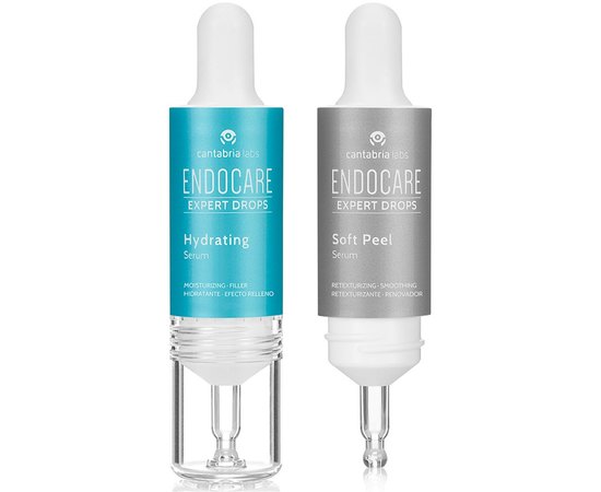 Набір сироваток Протокол зволоження шкіри Cantabria Endocare Expert Drops Hydrating Protocol, 2x10 ml, фото _ab__is.image_number.default