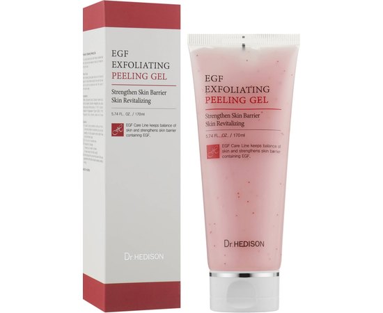 Пилинг-гель для регенерации кожи Dr.Hedison EGF Exfoliating Peeling Gel, 170 ml, изображение 2