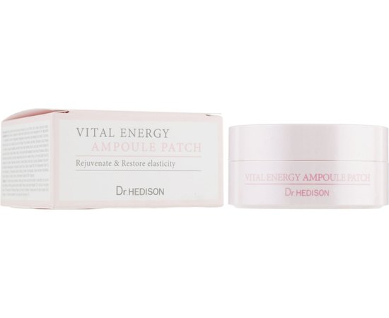 Професійні патчі з волюфіліном і пептидами для регенерації та освітлення шкіри навколо очей Dr.Hedison Vital Energy Ampoule Patch, 60 шт, фото _ab__is.image_number.default