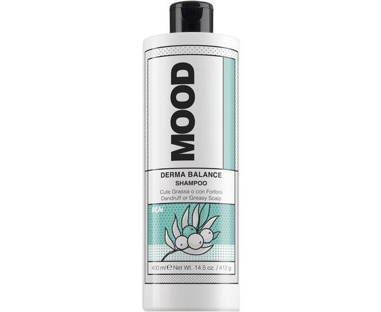 Шампунь для жирной кожи и против перхоти Mood Derma Balance Shampoo, 1000ml