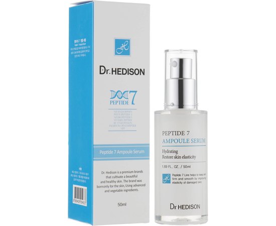 Dr.Hedison Peptide 7 Ampoule Serum Сироватка «7 пептидів» проти зморшок, 50 мл, фото _ab__is.image_number.default
