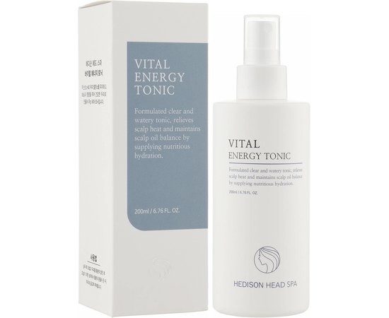 Заспокійливий тонік для живлення шкіри голови Dr. Hedison Head Spa Vital Energy Tonic, 200 ml, фото _ab__is.image_number.default Заспокійливий тонік для живлення шкіри голови Dr. Hedison Head Spa Vital Energy Tonic, 200 ml, фото _ab__is.image_number.default