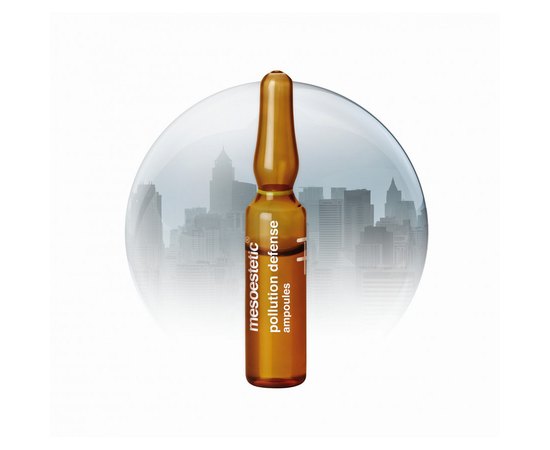 Ампули антиоксидантні - захист від агресивних факторів Mesoestetic Pollution Defense Ampoules, 10 х 2 ml, фото _ab__is.image_number.default