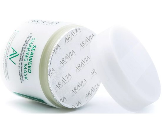 Антицеллюлитное обёртывание с глиной и морскими водорослями Aravia Laboratories Seaweed Shaping Mask, 300ml, изображение 2