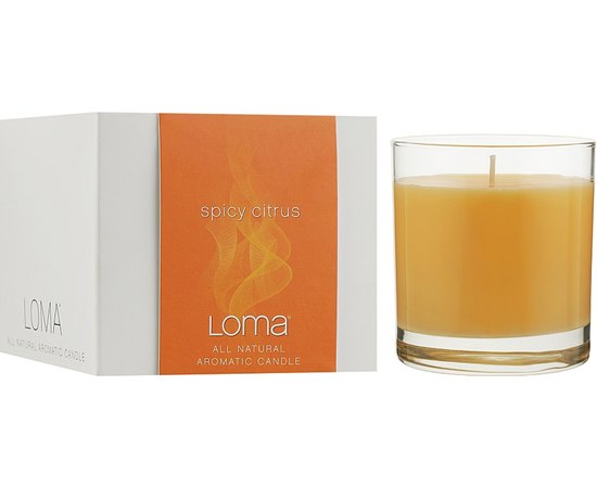 Ароматическая свеча Пряный цитрус Loma Spicy Citrus Candle, изображение 3