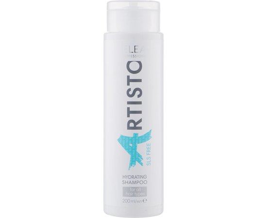 Зволожуючий безсульфатний шампунь для волосся Elea Professional Artisto Hydra Intense Shampoo SLS Free, 200 ml, фото 