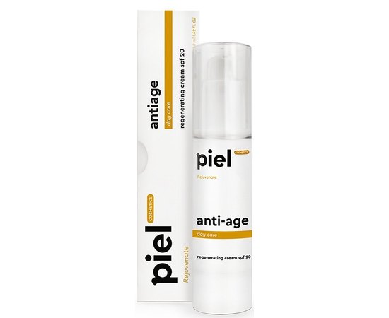 PIEL Rejuvenate Antiage SPF20 Cream Інтенсивний денний крем Регенерація, 50 мл, фото 