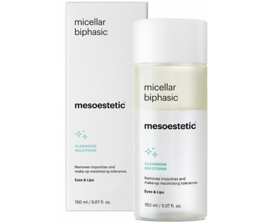 Двухфазная мицеллярная вода Mesoestetic Micellar Biphasic, 150 ml, изображение 2