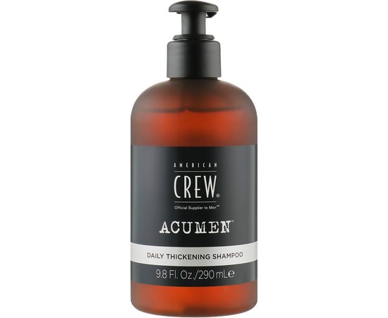 Ежедневный уплотняющий шампунь American Crew Acumen Daily Thickening Shampoo, 290ml