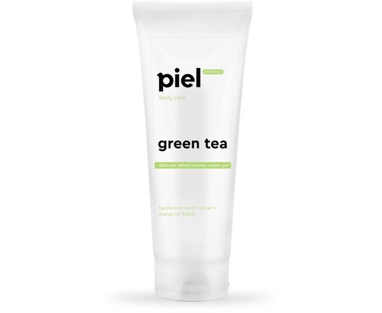Гель для душу Piel Cosmetics Body Care Shower Gel Velvet Green Tea, 250 ml, фото 