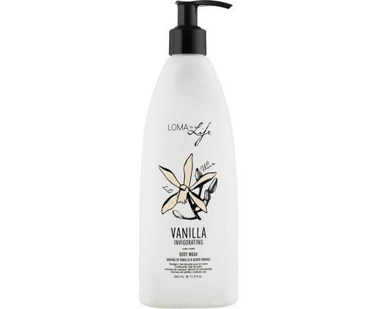 Гель для душа Ваниль Loma For Life Vanilla Body Wash, 340 ml