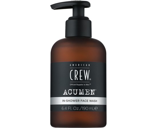 Гель для умывания в душе American Crew Acumen In-Shower Face Wash, 190 ml
