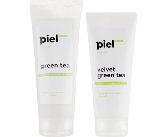 Комплекс Очищение и уход за кожей тела Piel Cosmetics Velvet Green Tea