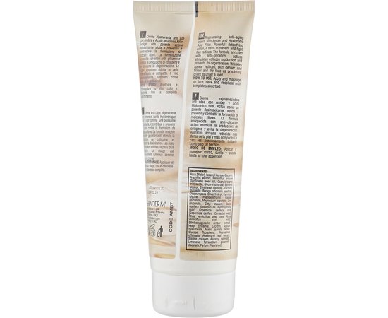 Крем антивіковий відновлюючий з бурштином Kleraderm Incantesimo D'Ambra Regenerating Anti-aging Amber Cream, фото _ab__is.image_number.default