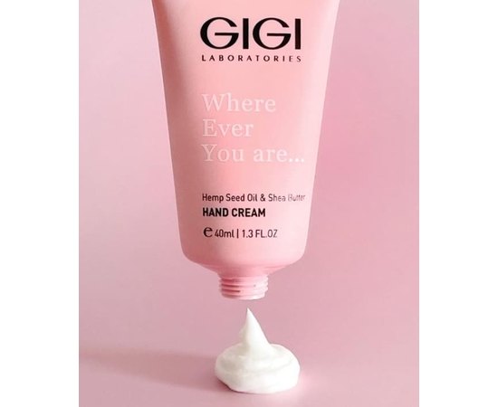 Крем для рук з конопляною олією та олією ши Gigi Hand Cream Hemp Seed Oil & Shea Butter, 40 ml, фото _ab__is.image_number.default