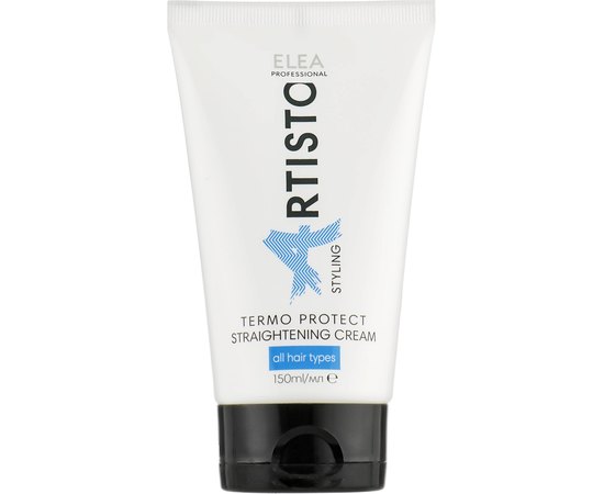 Крем для випрямлення волосся із термозахистом Elea Professional Artisto Thermo Protect, 150 ml, фото 