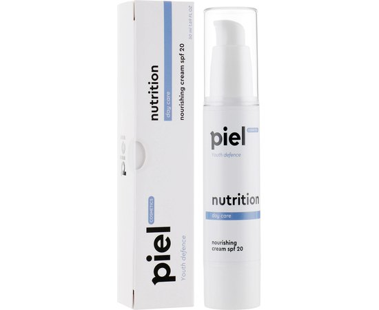 Крем дневной питательный SPF20 Piel Cosmetics Youth Defene Silver Cream Nutrition, 50 ml, изображение 2