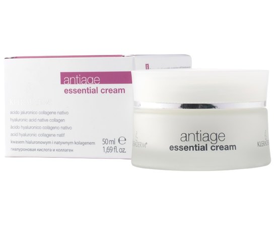 Крем эфирный с коллагеном и гиалуроновой кислотой Kleraderm Antiage Cream, изображение 2
