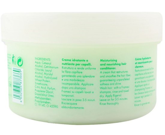 Крем-кондиционер для всех типов волос Framesi Rigenol Cream Conditioner, изображение 4