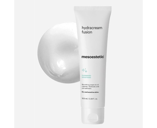 Крем-молочко для очищения лица Mesoestetic Hydracream Fusion, 100 ml, изображение 3