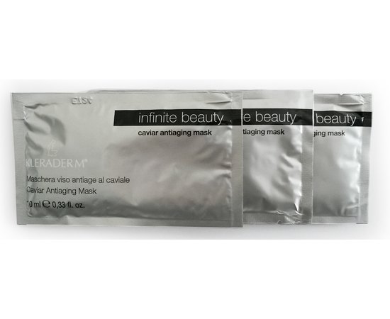 Ліфтингова маска Чорна Ікра Kleraderm Infinite Beauty Caviar Antiaging Mask, фото _ab__is.image_number.default