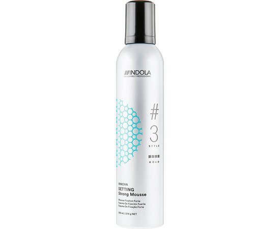 Мусс для укладки волос ультрасильной фиксации Indola Innova Setting Strong Mousse, 300 ml