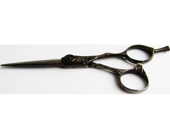 Ножницы парикмахерские прямые для стрижки Suntachi 09 Pattern Black 5.0"