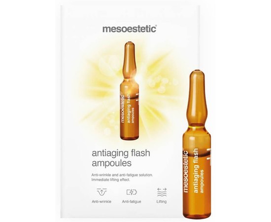 Омолоджуючі ампули Mesoestetic Ampoules Antiaging Flash, 10 х 2 ml, фото _ab__is.image_number.default